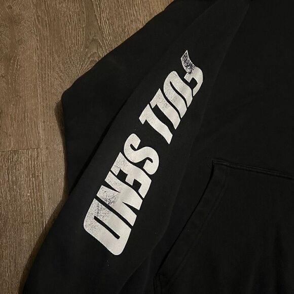 FULL SEND Hoodie Men's Black 2XL Nelk Boys Podcast Pullover Sweatshirt Spell Out - Picture 4 of 10